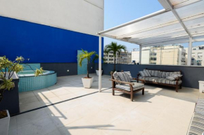 Spacious Duplex Penthouse Arpoador